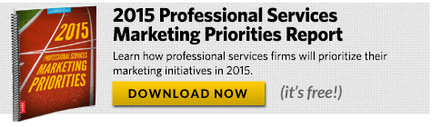 2015 Professional Services Marketing Priorities Report