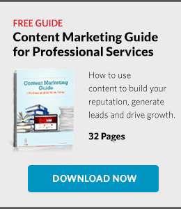 Content Marketing Guide for Professional Services