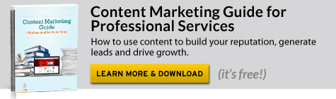 Content Marketing Guide for Professional Services Offer