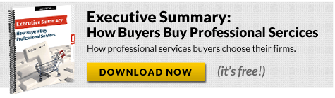 Executive Summary: How Buyers Buy Professional Services